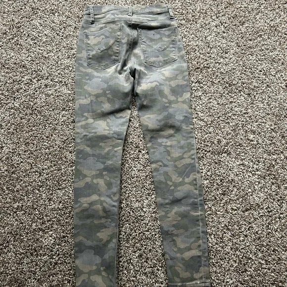 Hudson Barbara Super Skinny Camo Jeans - Picture 6 of 7